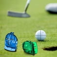 thumbnail image 3 of Línea de golf, 4 piezas de marcadores de dibujo, herramienta de alineación de línea Clip de marcado de pelota de golf para alicates de papel de cera de revestimiento (verde, azul, negro, púrpura), 3 of 5