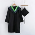 thumbnail image 6 of Jiaroswwei 1 Set Beautiful Fine Knitted Graduation Uniform Polyester Elegant Festive Touch Graduation Dress for Photography, 6 of 8