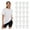 24 Pack White, variant on BILLIONHATS 24 Pack Womens Oversized Cotton T-Shirts, Crew Neck Short Sleeve Baggy Loose Tops Oversize Tees Color Black, Size 4X-Large