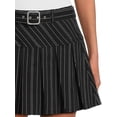 thumbnail image 5 of No Boundaries Juniors Pleated Skirt with Belt, Sizes XS-XXXL, 5 of 6