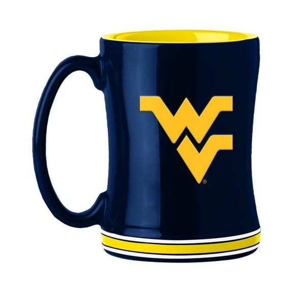 Logo Brands 239-C14RM West Virginia 14 oz Relief Mug