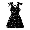 thumbnail image 5 of Curuila Toddler Child Girls Halloween Dress Sleeveless Hallowmas Graphic Print Crew Neck For Party Comfortable Dresses Size 3-4 Years, 5 of 5
