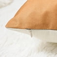 thumbnail image 2 of Throw Pillow Covers 20x20 Set of 4 Farmhouse Pillow Covers Cushion Cases Decorative Pillowcases for Sofa Couch Living Room Outdoor Home Decor (Orange, 20" x 20"), 2 of 6