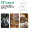 thumbnail image 2 of BRIGHTFUFU 30Pcs Round Glass Spacers Anti-skid For Office Use, 2 of 7