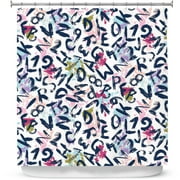 Shower Curtains 70" x 93" from DiaNoche Designs by Metka Hiti - ABC