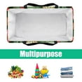 thumbnail image 5 of Cactus Large Capacity Reusable Oxford Cloth Picnic Basket Shopping Bag Cube Organizer, 5 of 7