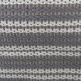 thumbnail image 4 of Cubo de almacenamiento DII de papel tejido con forma de cesta, gris y blanco, tamaño grande, 4 of 8