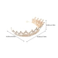 thumbnail image 2 of Rhinestone Tiara cabeza decoración simple vestido de boda accesorio de boda, 2 of 5