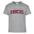 thumbnail image 2 of Youth Soft as a Grape  Black/Gray Arizona Diamondbacks Two-Pack T-Shirt Set, 2 of 3