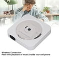 thumbnail image 3 of Portable CD Player, 2 Modes Desktop Personal CD Player with Remote Control, Protective Cover, Powerful Sound Stereo Speakers, A B Repeat, AUX for Phone Tablet Laptop, 3 of 7