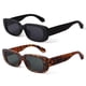 thumbnail image 1 of Gafas de sol ADE WU Rectangulares Retro años 90 para Mujeres y Hombres, 1 of 6