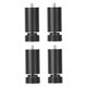 thumbnail image 5 of 4 patas de mesa M10 para muebles, patas de sofá de aleación, rosca M10 para marco de cama. Negro 25cm, 5 of 7