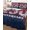 Red, White, Silver, variant on Full Size Quilt Bedding Set, 250 Anniversary Reversible Summer Quilt 3 Pieces, Blue Red Fireworks Florals Leaves Lightweight Bedspreads Coverlets with 2 Pillow Shams for All Seasons