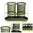 thumbnail image 3 of Tableware Crock, PET Chopsticks Drying Caddy  for Spoons Platinum,Green Gold,Green, 3 of 8