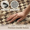 thumbnail image 6 of ODIKA Throw Aged Large Geometric Symmetrical Border Couch Checkered Non-Slip Chair-Friendly for Home Office, Gaming Room, Under Desk, 6 of 7