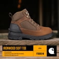 thumbnail image 4 of Botas de trabajo Carhartt Ironwood impermeables para hombre, 6 pulgadas, color marrón, 4 of 8