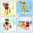 thumbnail image 3 of Three In One Monster Choir Building Block Set, Suitable As A Gift For Friends, 3 of 5
