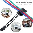 thumbnail image 4 of 100PCS Adjustable Adhesive Cable Ties Cable Clips, Self-adhesive Nylon Cable Straps, Adhesive Cable Management Clips for Wire, 4 of 5