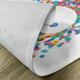 thumbnail image 5 of Ambesonne Ying Yang Place Mats Set of 4, Colorful Peace, Standard Size, Multicolor, 5 of 6