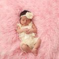 thumbnail image 4 of EeaseCA 1PC Photography Blanket Comfortable Background Mat Photo Prop for Baby Newborn (Pink), 4 of 7