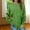 Green, variant on ZunFeo Women's Cozy Fleece Long Sleeve Tops, Soft Warm Pullover Tunic Sweatshirts for Fall and Winter,Lounge and Casual Wear Red M