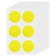 thumbnail image 3 of 78 Parches Repelentes Mosquitos Pegatinas Naturales para Viajes Al Aire Libre () Amarillo, 3 of 4