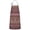Brown Geometric Striped, variant on Brown Geometric Striped Pattern Apron-Garden Aprons for Women with Pockets-Cotton Linen Waterproof Kitchen Cooking Gardening Aprons Adjustable for Kitchen,Cooking,BBQ and Salon 33x27 Inch