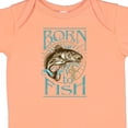 thumbnail image 4 of Inktastic Born to Fish Boys or Girls Baby Bodysuit, 4 of 5