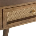 thumbnail image 4 of Pemberly Row Modern Solid Wood One-Drawer Nightstand in Walnut, 4 of 5