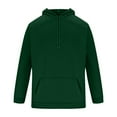 thumbnail image 2 of JUSLIO Plus Size Mens Hoodies Hooded Solid Sweatshirts Everyday Long Sleeve Pullover Comfortable Sweatshirts, 2 of 5