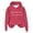 Hot Pink, variant on Baberdicy Essentials Hoodie Just a Girl Who Loves Christmas Sweatshirt Xmas Sweater for Women Crewneck Pullover Tops Funny Christmas Shirt Gifts Hoodies for Women Grey