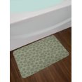 thumbnail image 2 of Pine Cone Bath Mat, Plants Woodland Conifer Organic Herbal Treatment on Polka Dots Boho, Plush Bathroom Decor Mat with Non Slip Backing, 29.5" X 17.5", Pale Sage Green Grey, by Ambesonne, 2 of 2