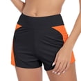 thumbnail image 2 of HAJWOH Womens Swim Shorts High Waisted Stretch Bathing Suit Bottoms Swimsuit Surfing Board Shorts, 2 of 5
