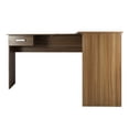 thumbnail image 2 of Escritorio de Oficina Secretarial en L Con 1 Cajon Fenix Roble Mundo In Home Office, 2 of 7