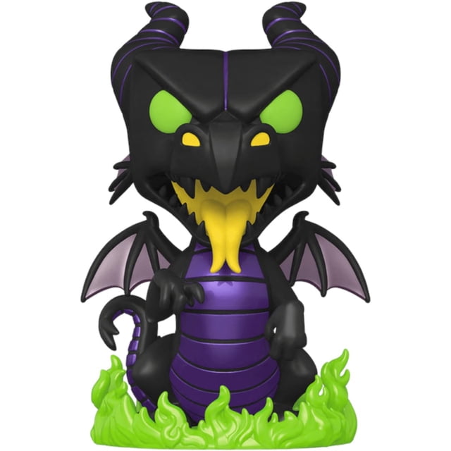 Figura de colección Funko Pop Jumbo Villanos Maléfica Dragón