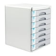 thumbnail image 4 of 7 Drawers File Cabinet Lateral Storage Office Storage  Filing Cabinet Desktop for Office Supplies, 4 of 15