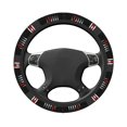 thumbnail image 2 of Firefighter Firefighting Flag Us Car Steering Wheel Protector Cover for Women Men Car Accessories, Universal Fit Auto, Suvs, 2 of 7