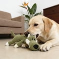 thumbnail image 7 of Durable Stuffed Animal Dog Plush Toy, Soft Interactive Squeaky Chew Toy for Puppies and Mixed Breeds, Lightweight Plushie for Small Medium and Large Dogs - Yellow, 7 of 7