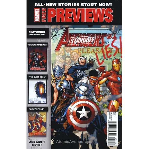 Marvel New Stories Start Now Previews #1 VF ; Marvel Comic Book