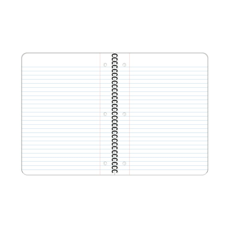 Pokémon 1-Subject Wide-Ruled Spiral Writing Notebook, 8 x 10.5,  Multi-Color, 80 Sheets