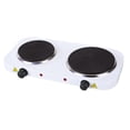 thumbnail image 1 of Double Hob with 5 Temperature Levels, 2500W - White, 1 of 1