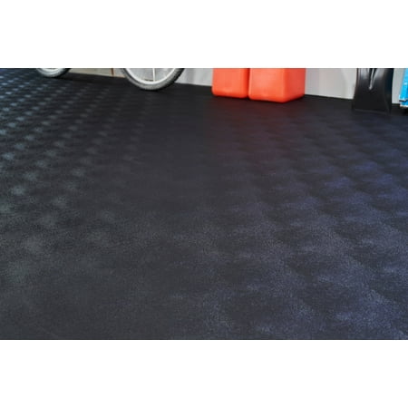 G Floor 55 Mil Levant 8 5 X22 Midnight Black Parking Pad Garage