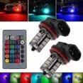 thumbnail image 3 of Pack Of 2 H8/h11 Rgb Fog Light Bulbs Multicolor Rgb Led Fog Lights Driving Bulbs Remote Control H8/h11 Replacement Lamp, 3 of 4