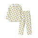 thumbnail image 1 of Fotbe Cute Duck Diver Pijama de Hombre con Estampado de Manga Larga, Conjunto de 2 Piezas, Ropa de Dormir Suave y Cómoda con Bolsillos-XX-Large, 1 of 7