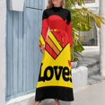 thumbnail image 4 of Vestido largo de mujer Loves Truck Stop, ropa de mujer, vestido de verano holgado, 4 of 5