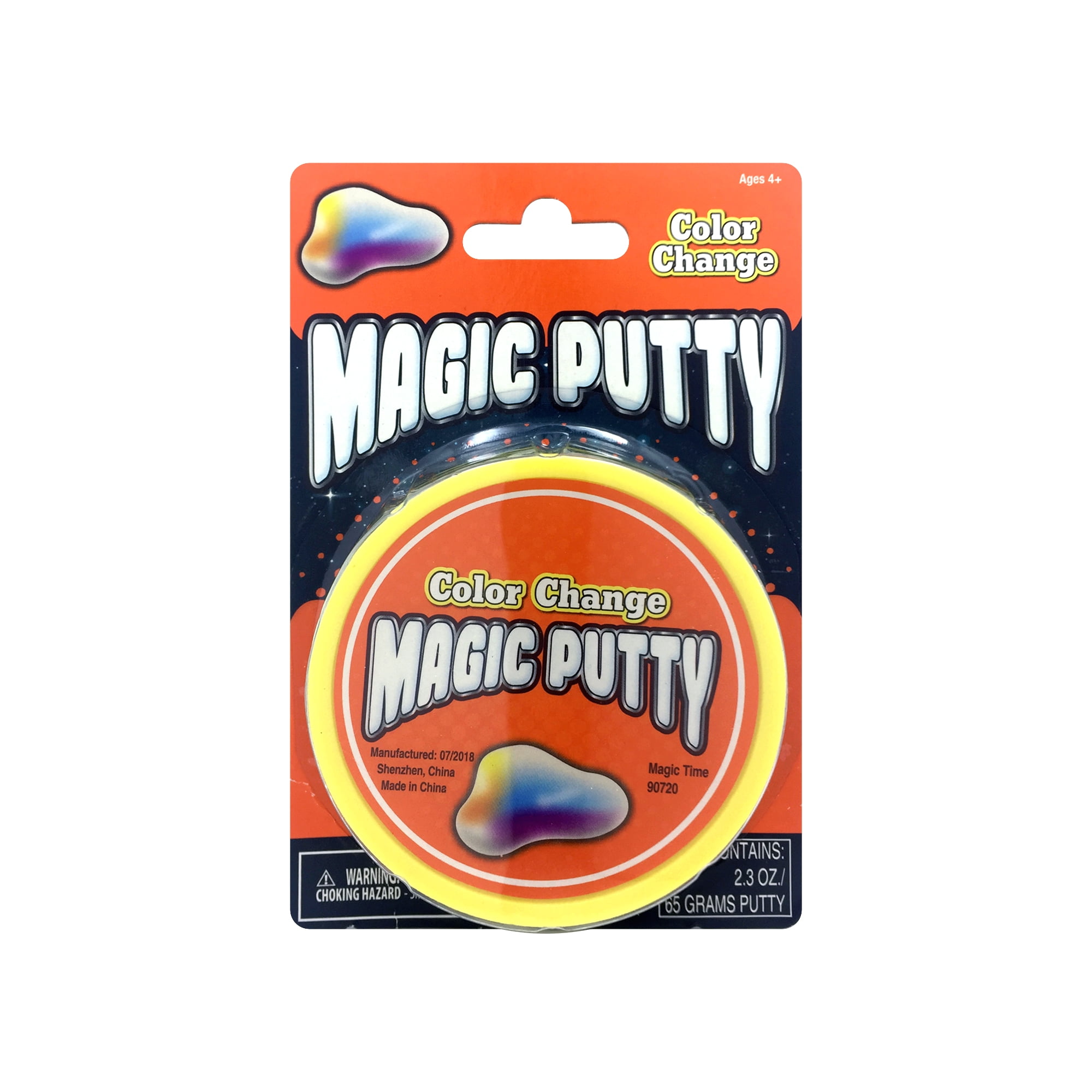 3 Pack Magic Putty Clear Putty, Color Change Putty & Ameythst Fire Putty