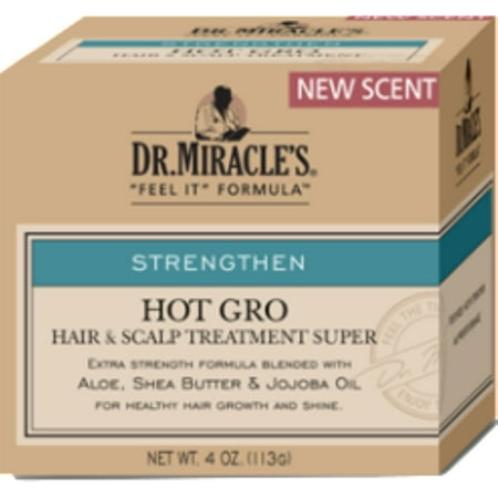 2 Pack - Dr. Miracle's Strengthen Hot Hair & Super Strength Scalp Treatment, 4 (Best Hair Products To Strengthen Hair)