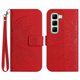 thumbnail image 1 of For Infinix Hot 50 Pro 4G Case Sunflower Imprint Leather Wallet Phone Cover with Wrist Strap - Dark, 1 of 5