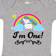 thumbnail image 4 of Inktastic 1st Birthday Unicorn Rainbow 1 Year Old Party Girls Baby Bodysuit, 4 of 5
