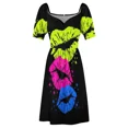 thumbnail image 4 of Vestido sin mangas RETRO LIPS STARS de los años 80 para mujer 2025 vestidos para ocasis oficiales vestido de fiesta 2025, 4 of 5